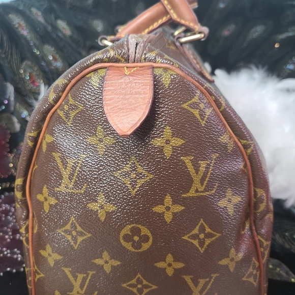 COPY - Extremely Rare Vintage Louis Vuitton Speedy 35 - Picture 7 of 16